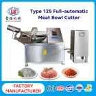 ZB-125 high speed chopping machine 3000 RPM automatic temperature control sausage balls processing efficient equipment - Bowl Cutter - foodmachtech